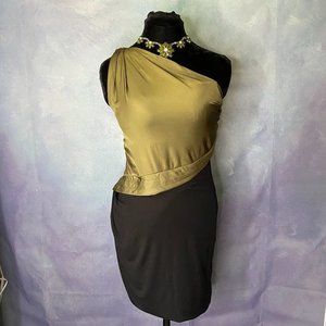 Rachel Roy One Shoulder Mini Dress
